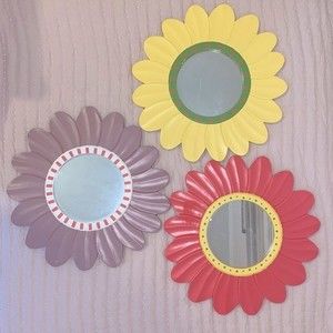 Home Interiors Kids Set of 3 Flower Shape